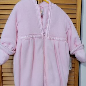 Rothschild Blush Pink Baby Bunting 18M